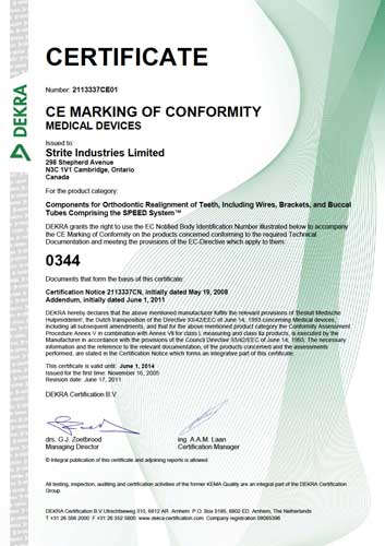 CE Certificate